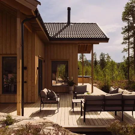 Hygge With Sauna & Jacuzzi * Vradal